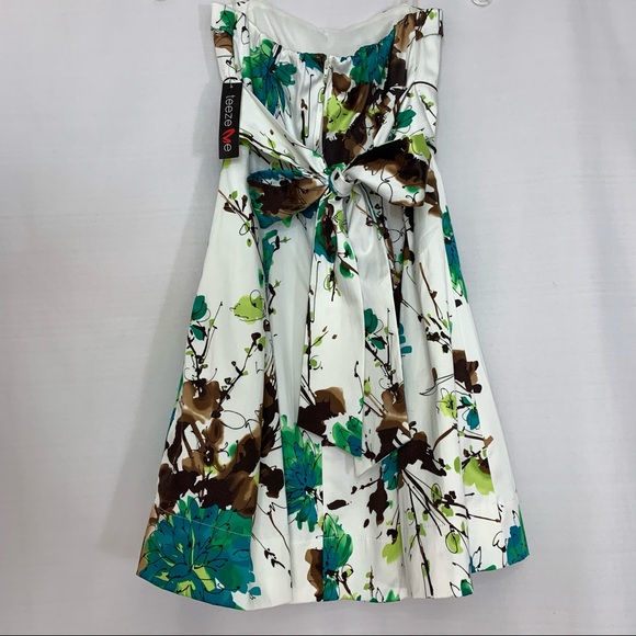 Y2K Teeze Me size 3 simi formal strapless dress - Picture 2 of 14